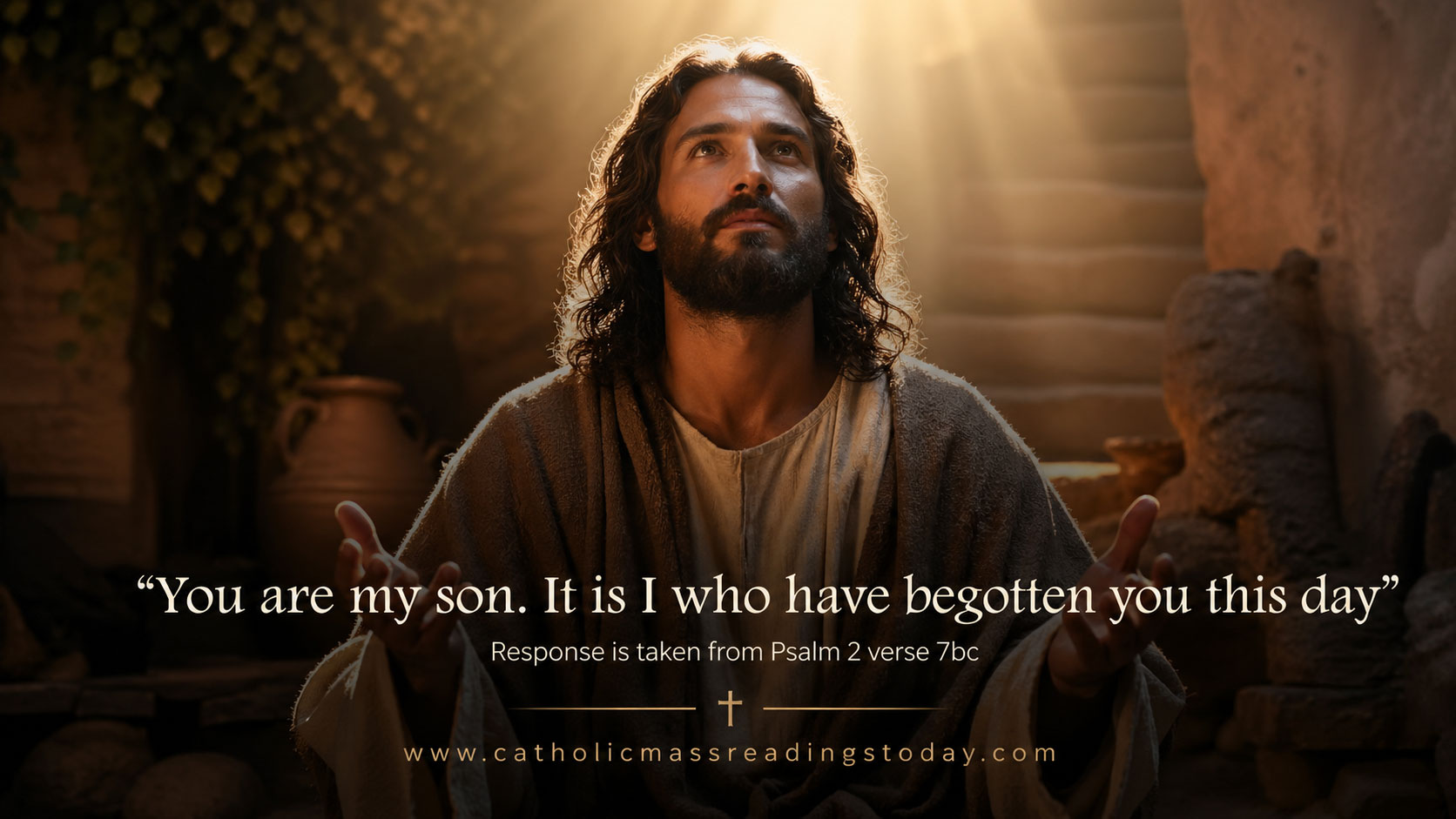 You are my son. It is I who have begotten you this day