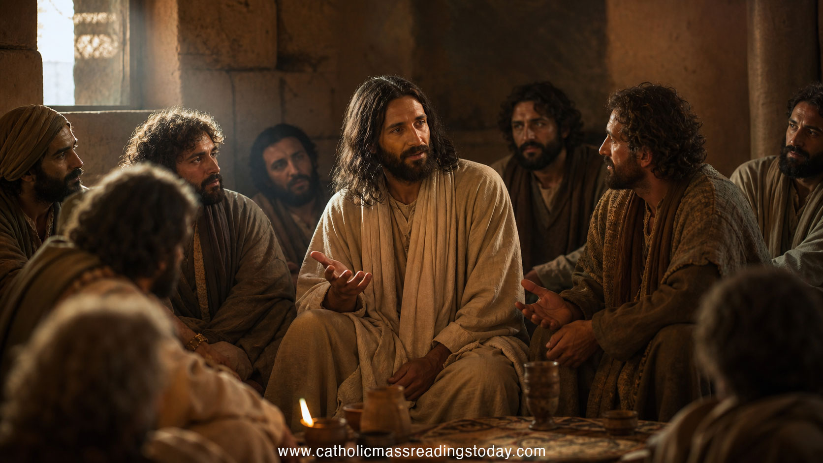 A reading from the holy Gospel according to John 14: 21 - 26