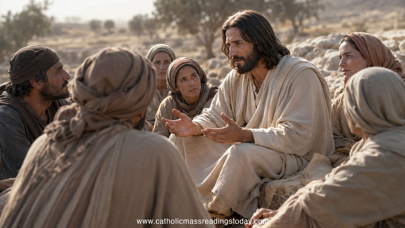 A reading from the holy Gospel according to John 16: 20 – 23a
