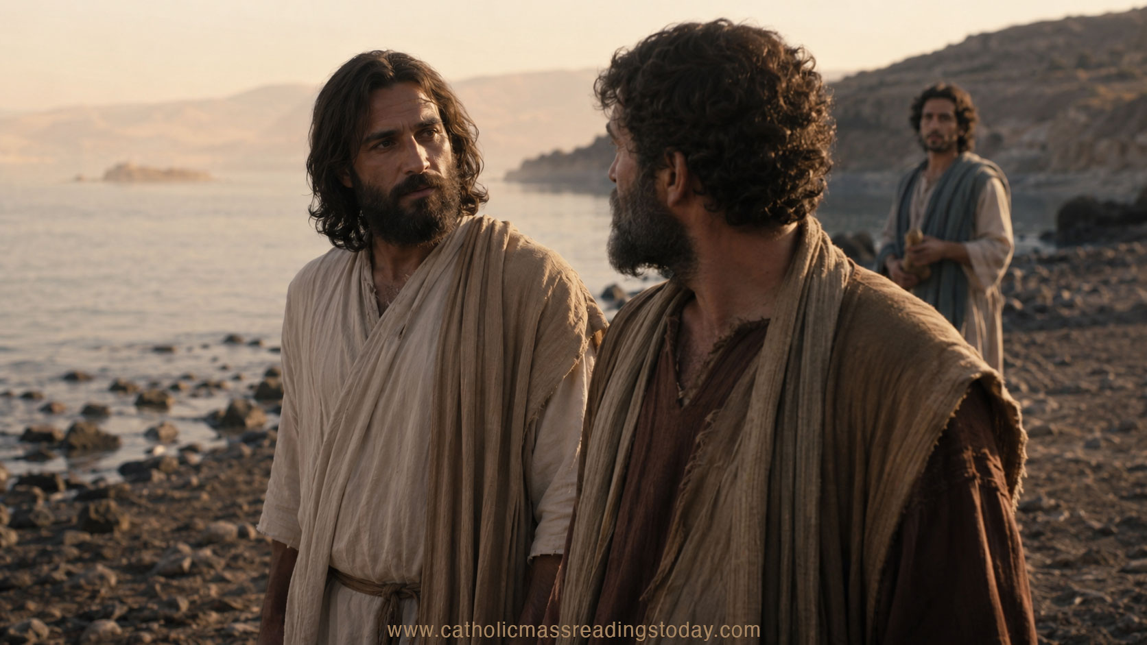 A reading from the holy Gospel according to John 21: 20 - 25
