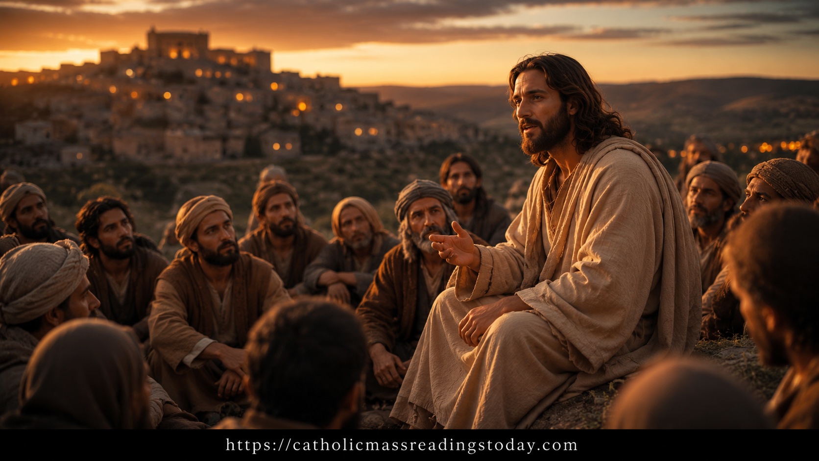A reading from the holy Gospel according to Matthew 5: 13 – 16