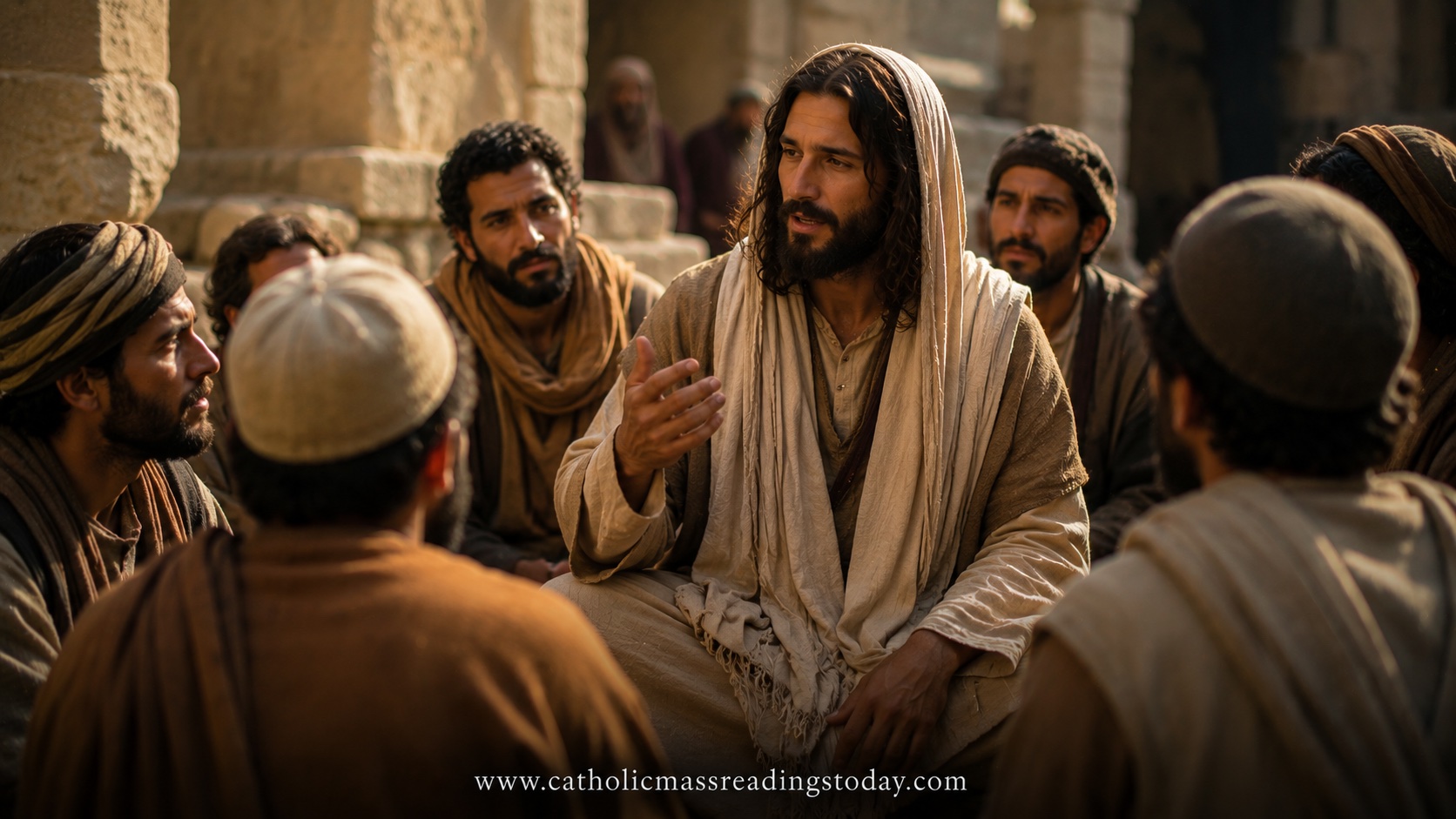 A reading from the holy Gospel according to Matthew 6: 19 - 23