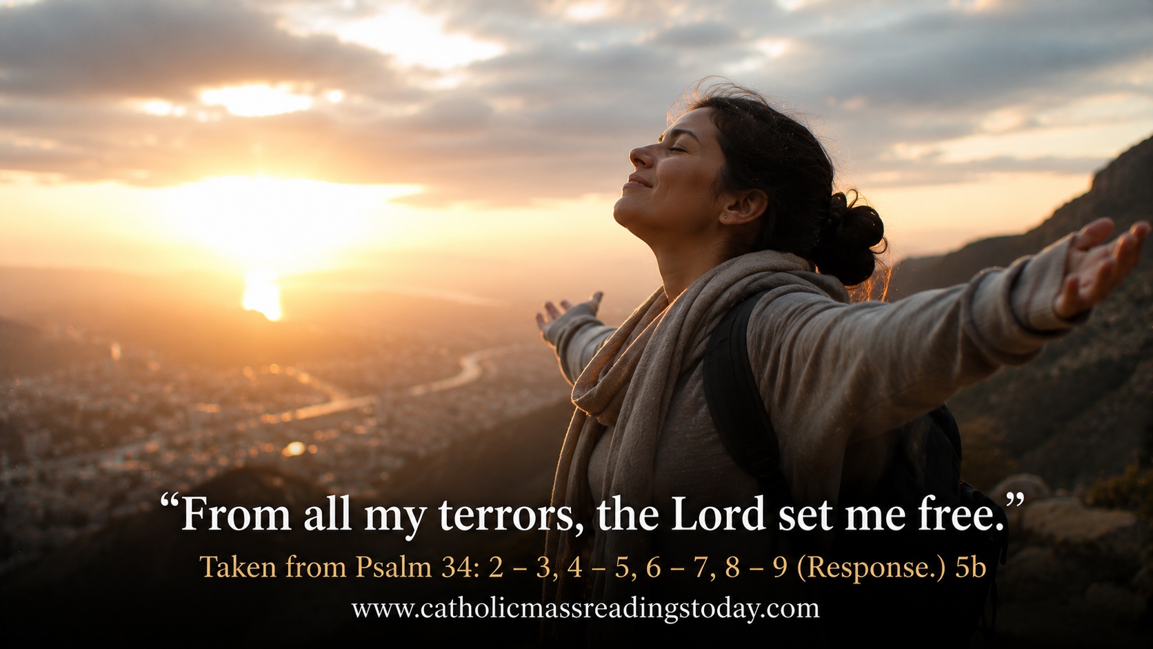 From all my terrors, the Lord set me free