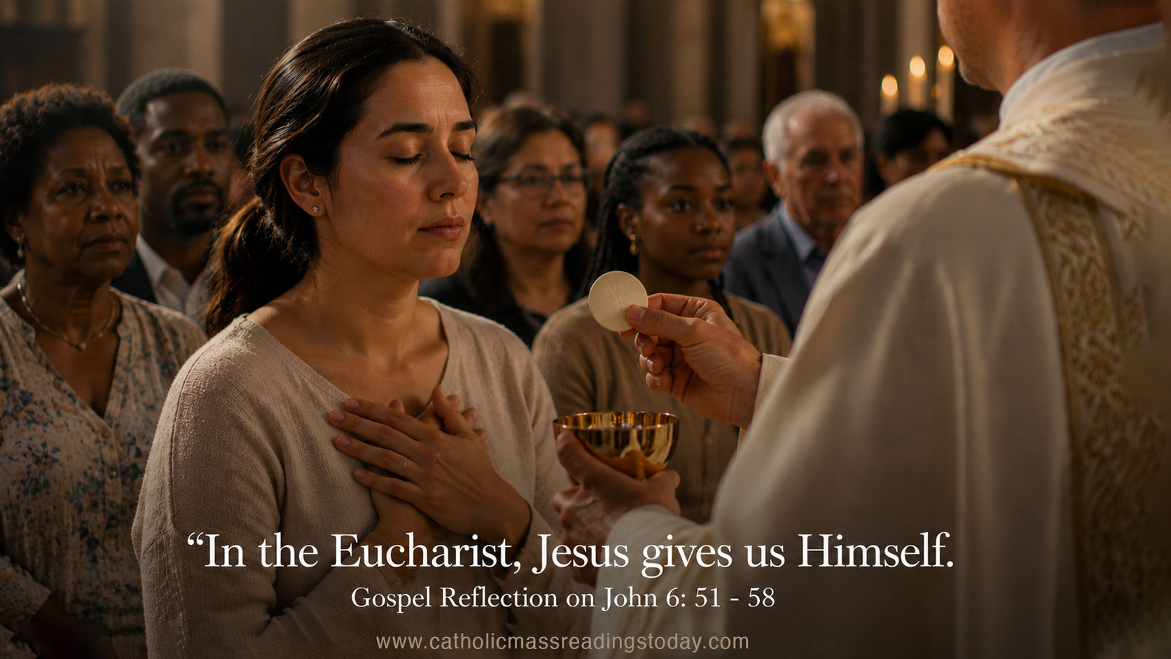 Gospel Reflection on John 6:51 - 58