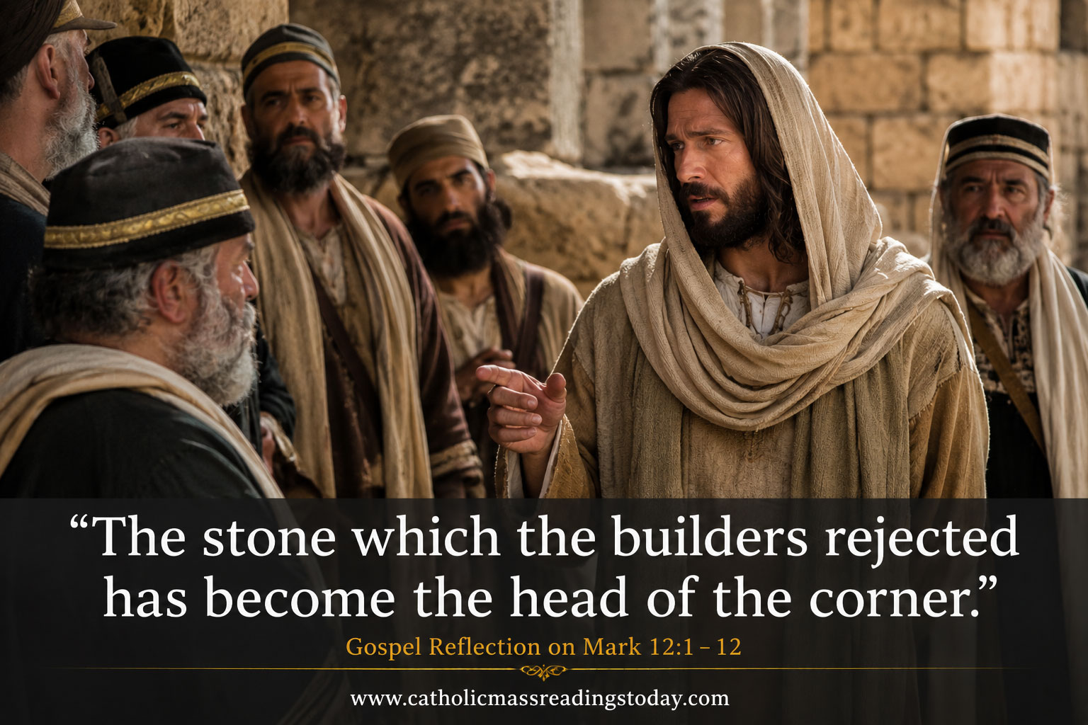 Gospel Reflection on Mark 12:1 - 12