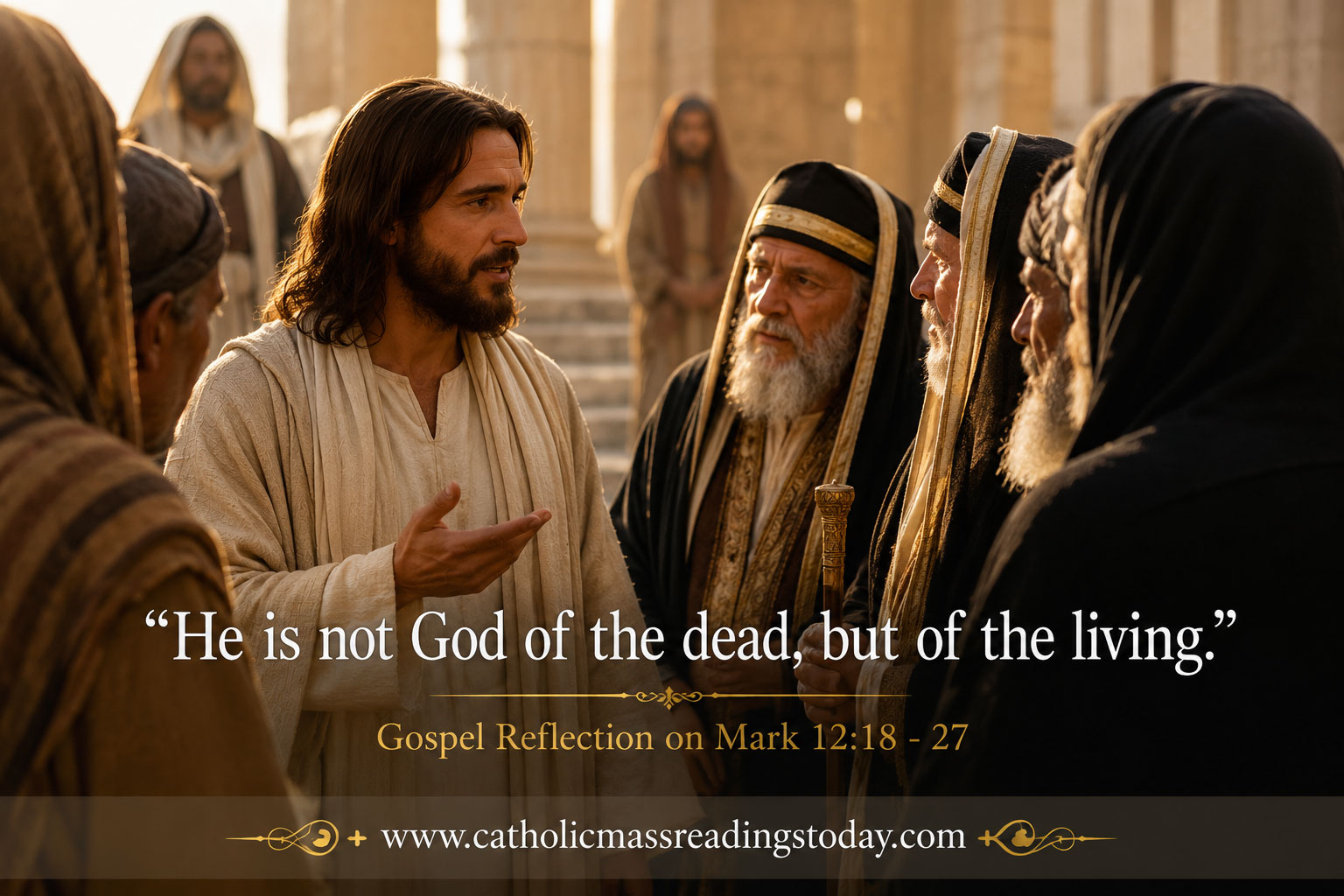 Gospel Reflection on Mark 12:18 - 27
