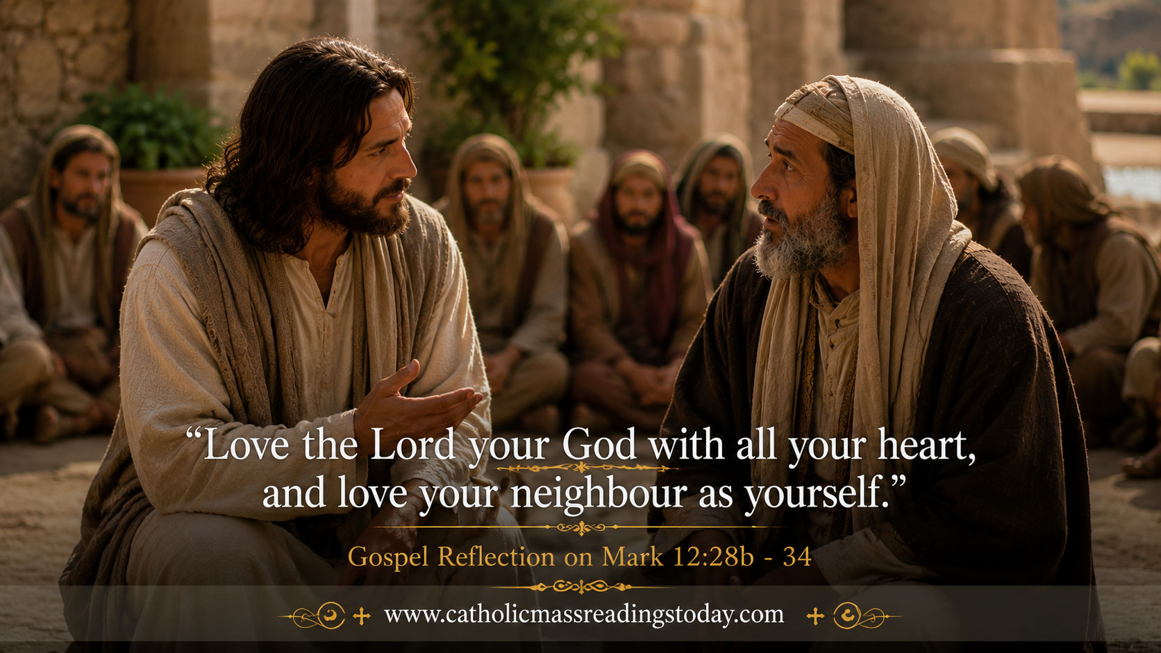 Gospel Reflection on Mark 12:28b - 34