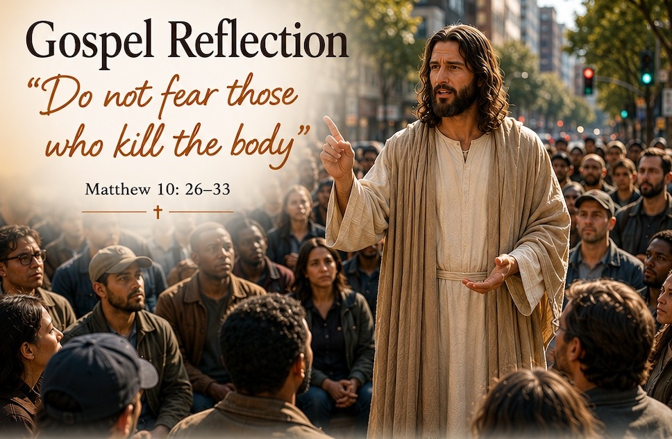 Gospel Reflection on Matthew 10: 26 - 33