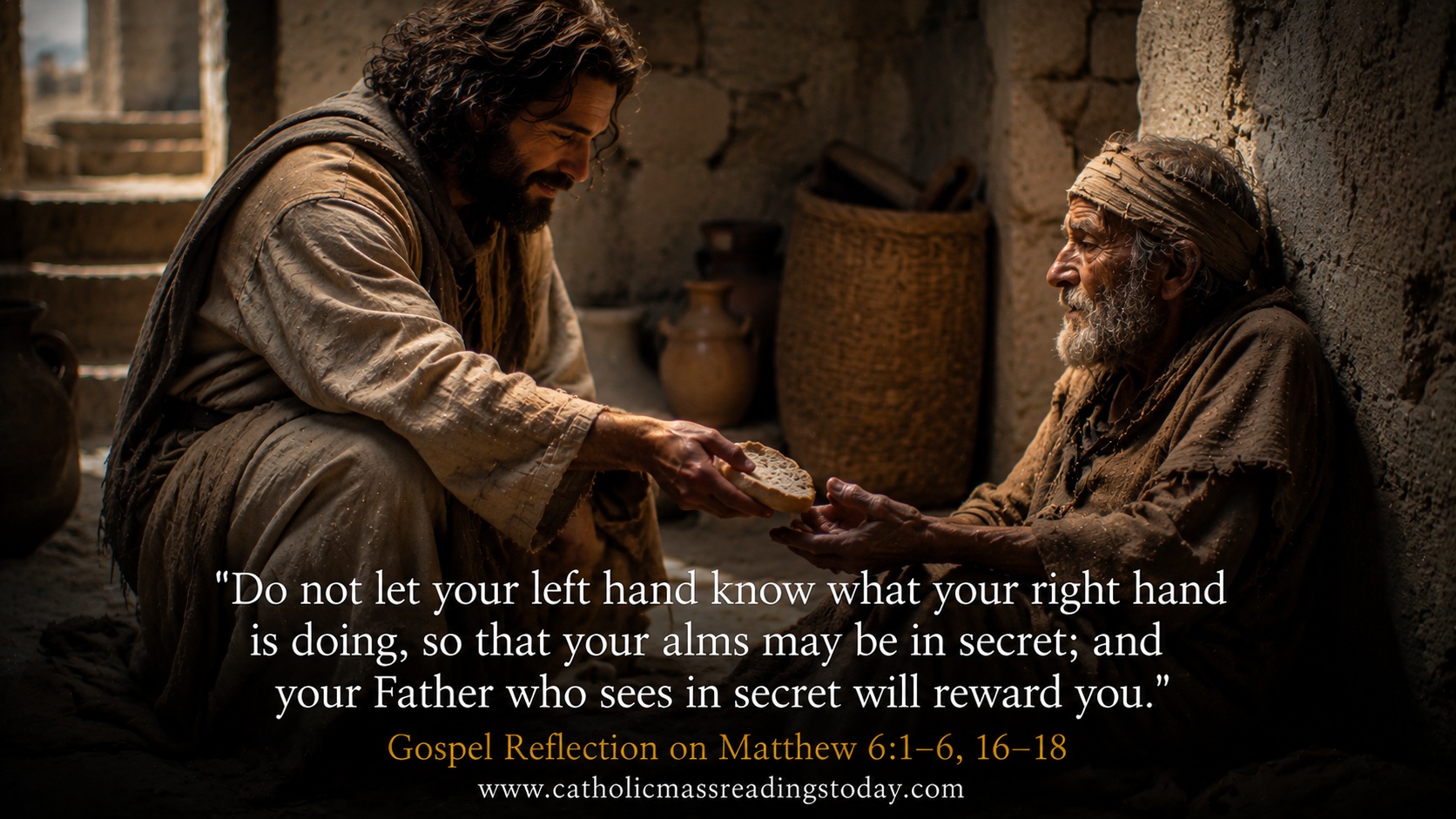 Gospel Reflection on Matthew 6:1–6, 16–18