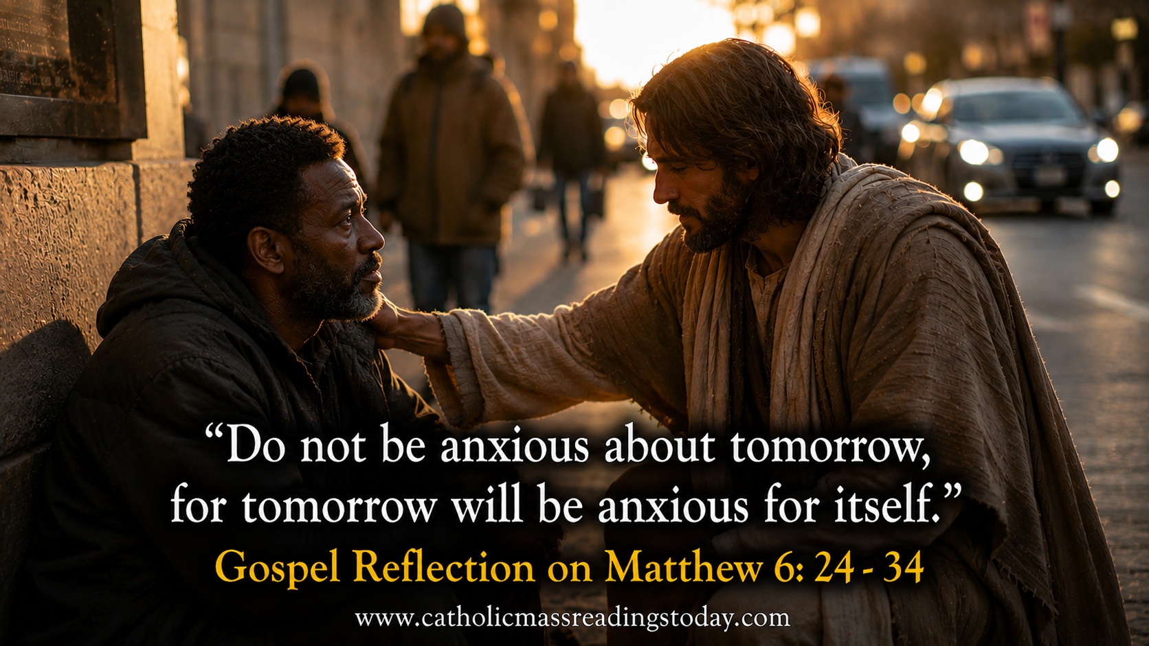 Gospel Reflection on Matthew 6: 24 - 34
