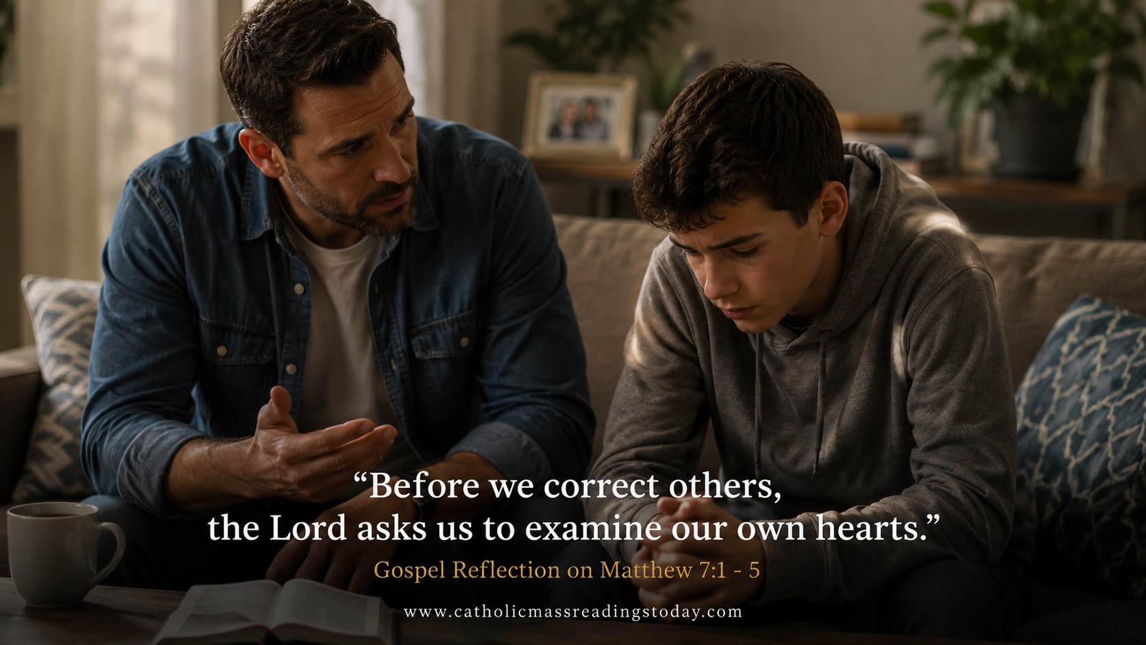 Gospel Reflection on Matthew 7: 1 - 5