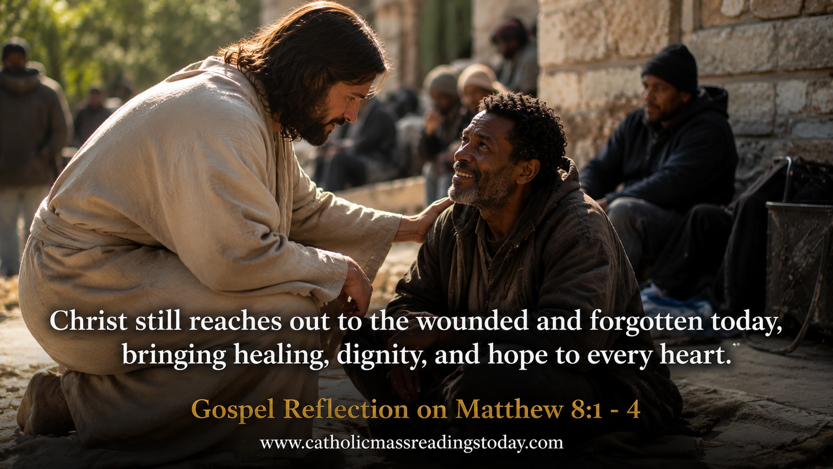 Gospel Reflection on Matthew 8:1 - 4
