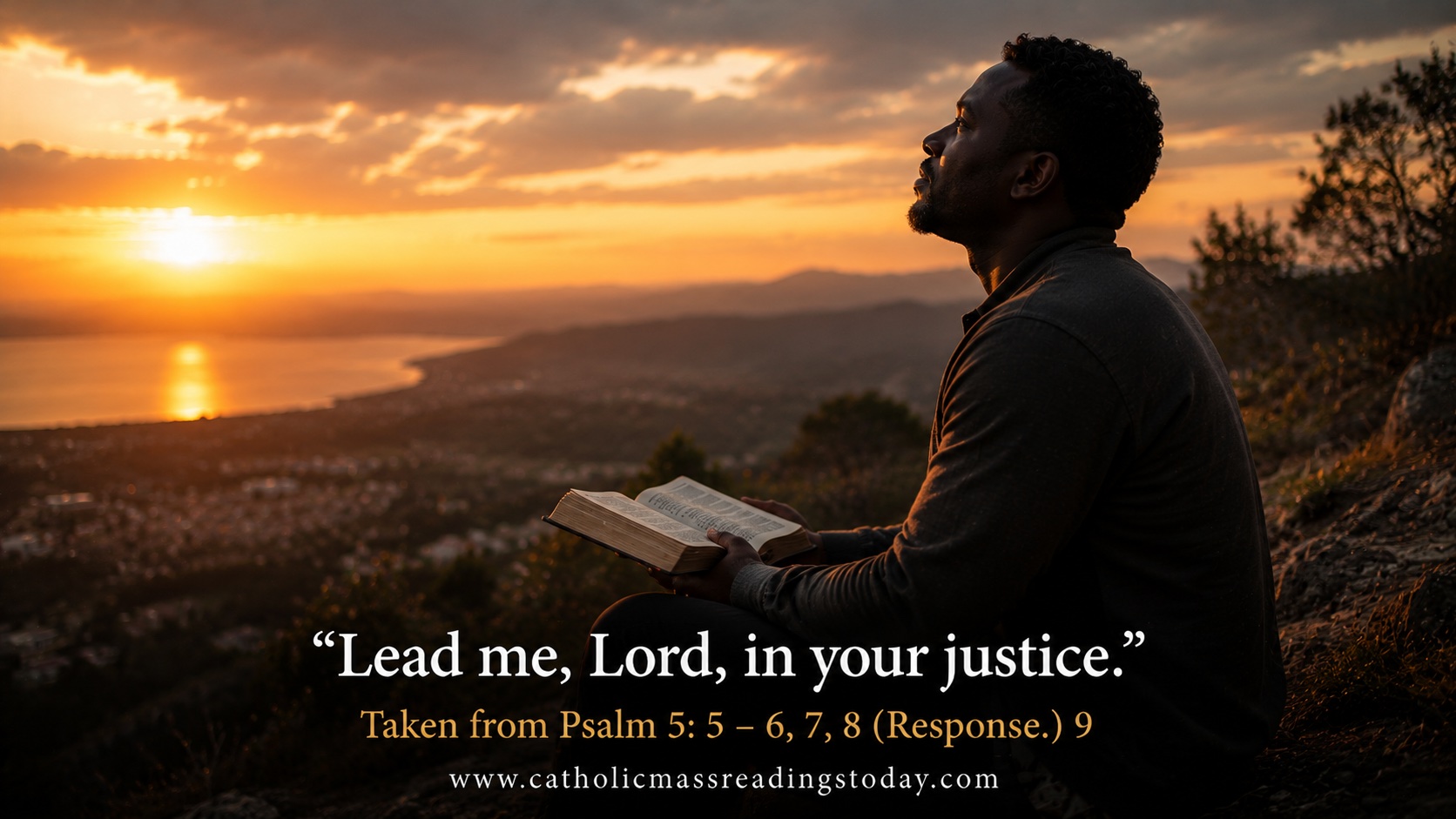 Lead me, Lord, in your justice