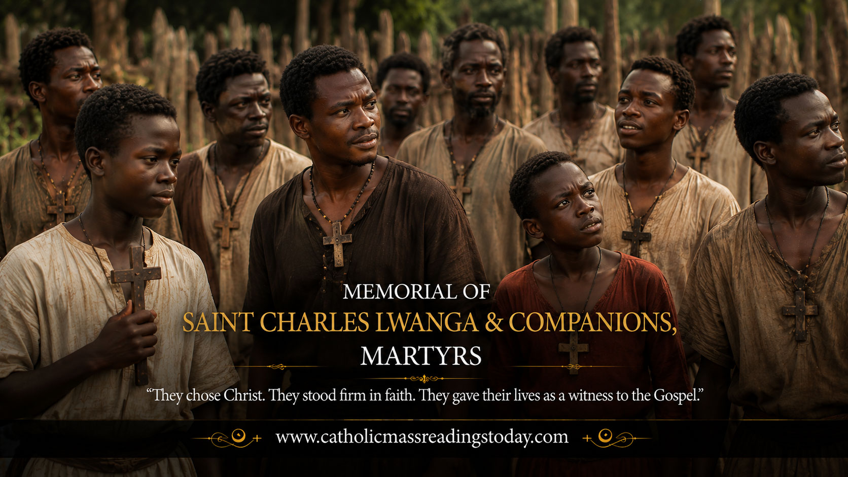 Memorial of Saint Charles Lwanga and Companions, Martyrs