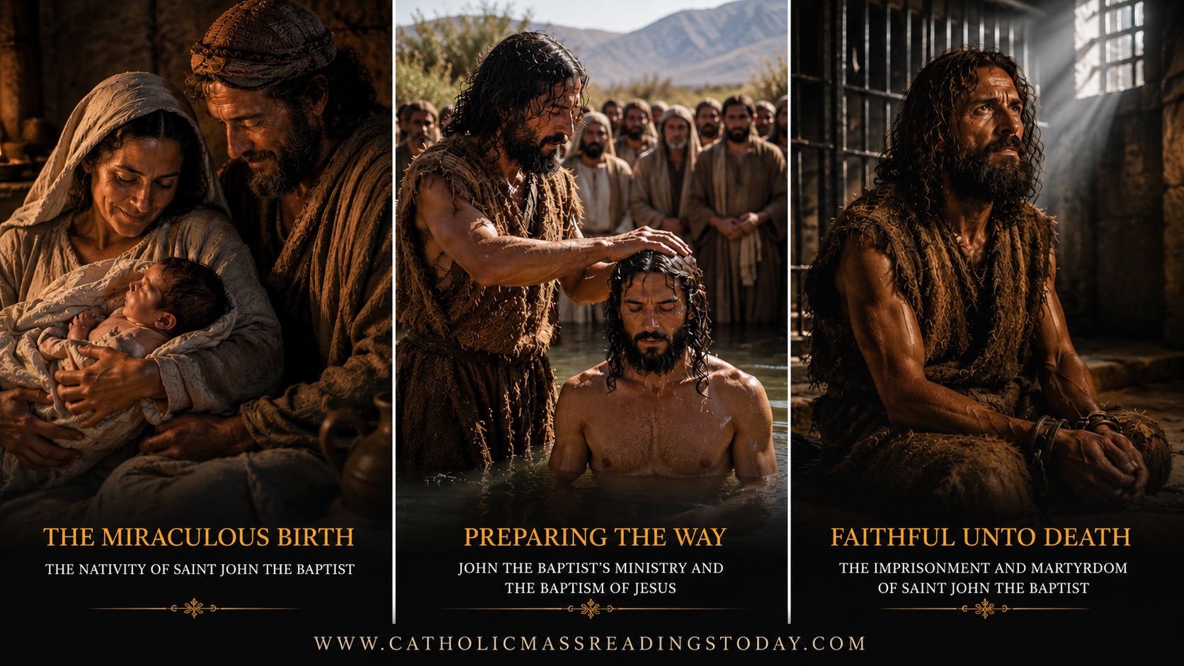 The Solemnity of the Nativity of Saint John the Baptist