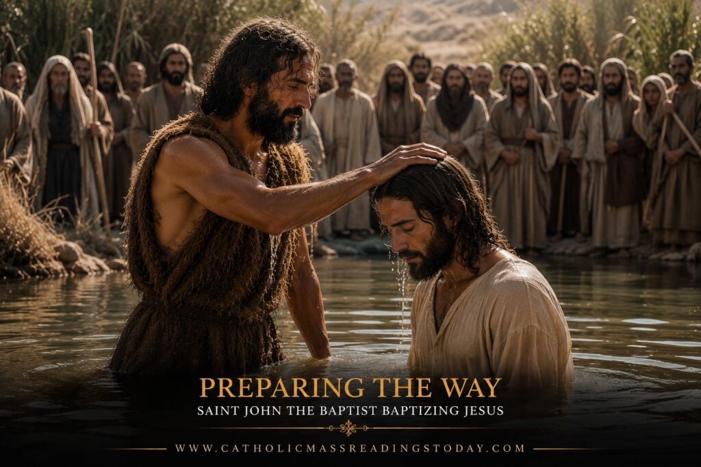 St John the Baptist Baptizing Jesus