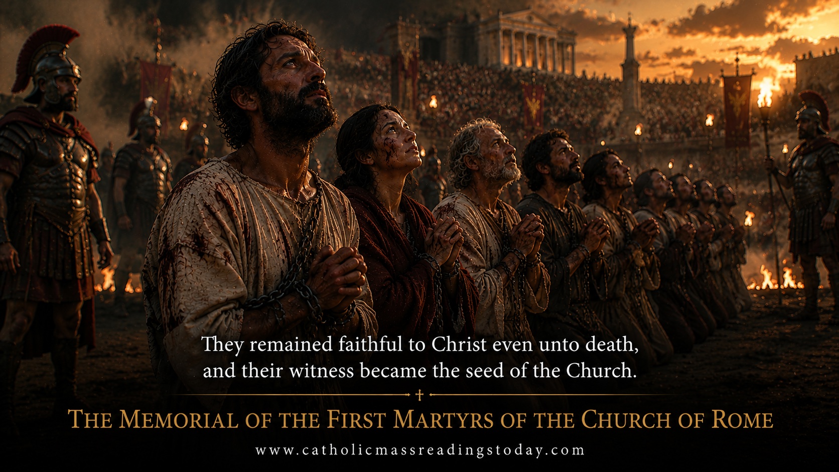 The Memorial of the First Martyrs of the Church of Rome