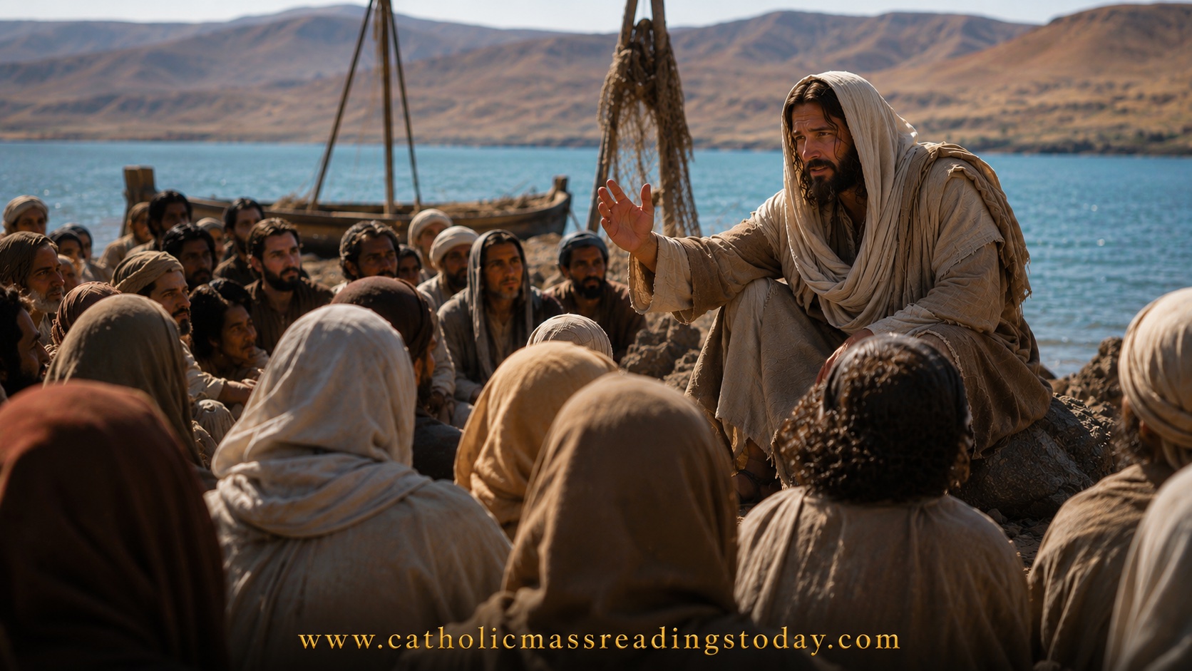 A reading from the holy Gospel according to Matthew 7: 21 - 29