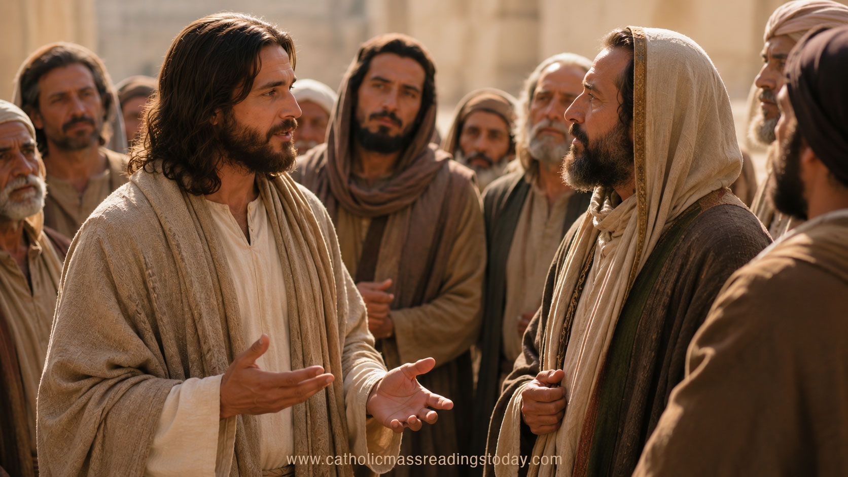 A reading from the holy Gospel according to Mark 12: 28b - 34
