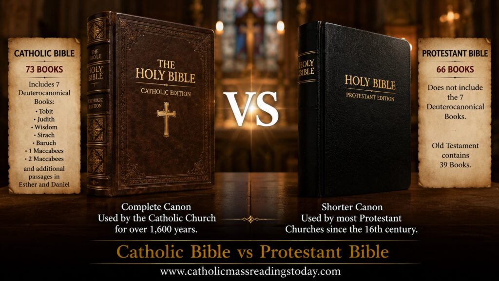 Catholic Bible vs Protestant Bible: What’s the Difference?