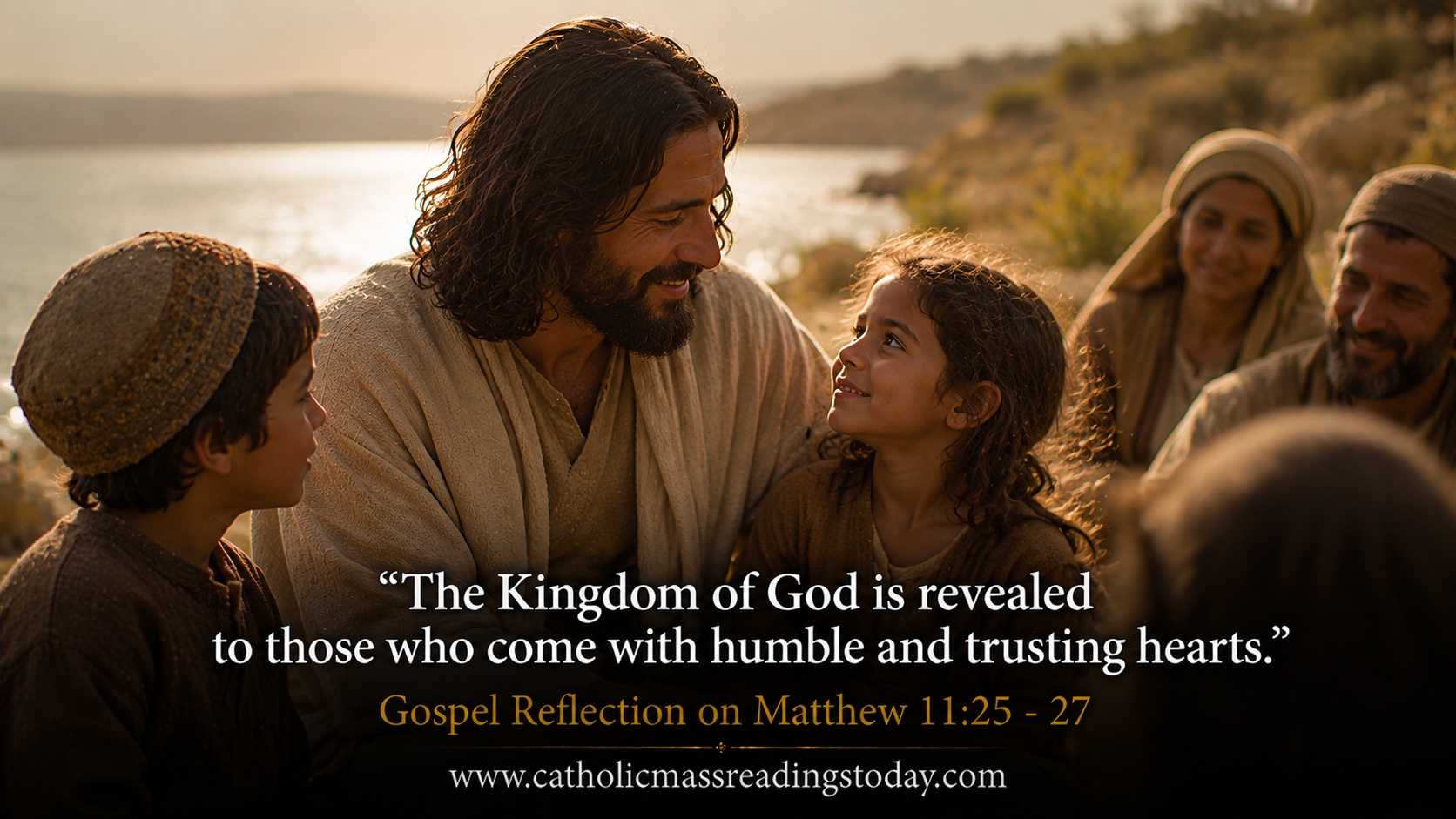 Gospel Reflection on Matthew 11:25 - 27
