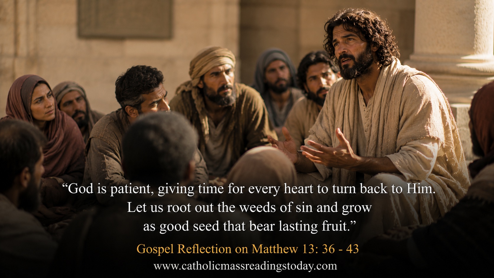 Gospel Reflection on Matthew 13:36 - 43