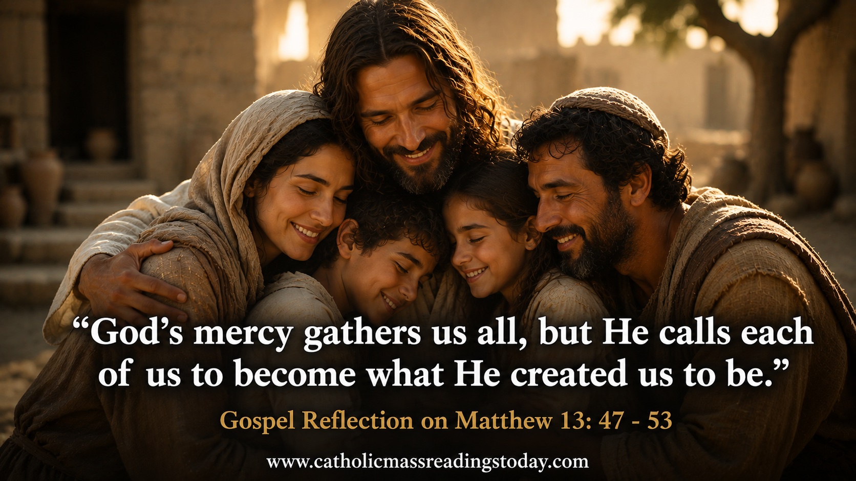 Gospel Reflection on Matthew 13: 47 - 53