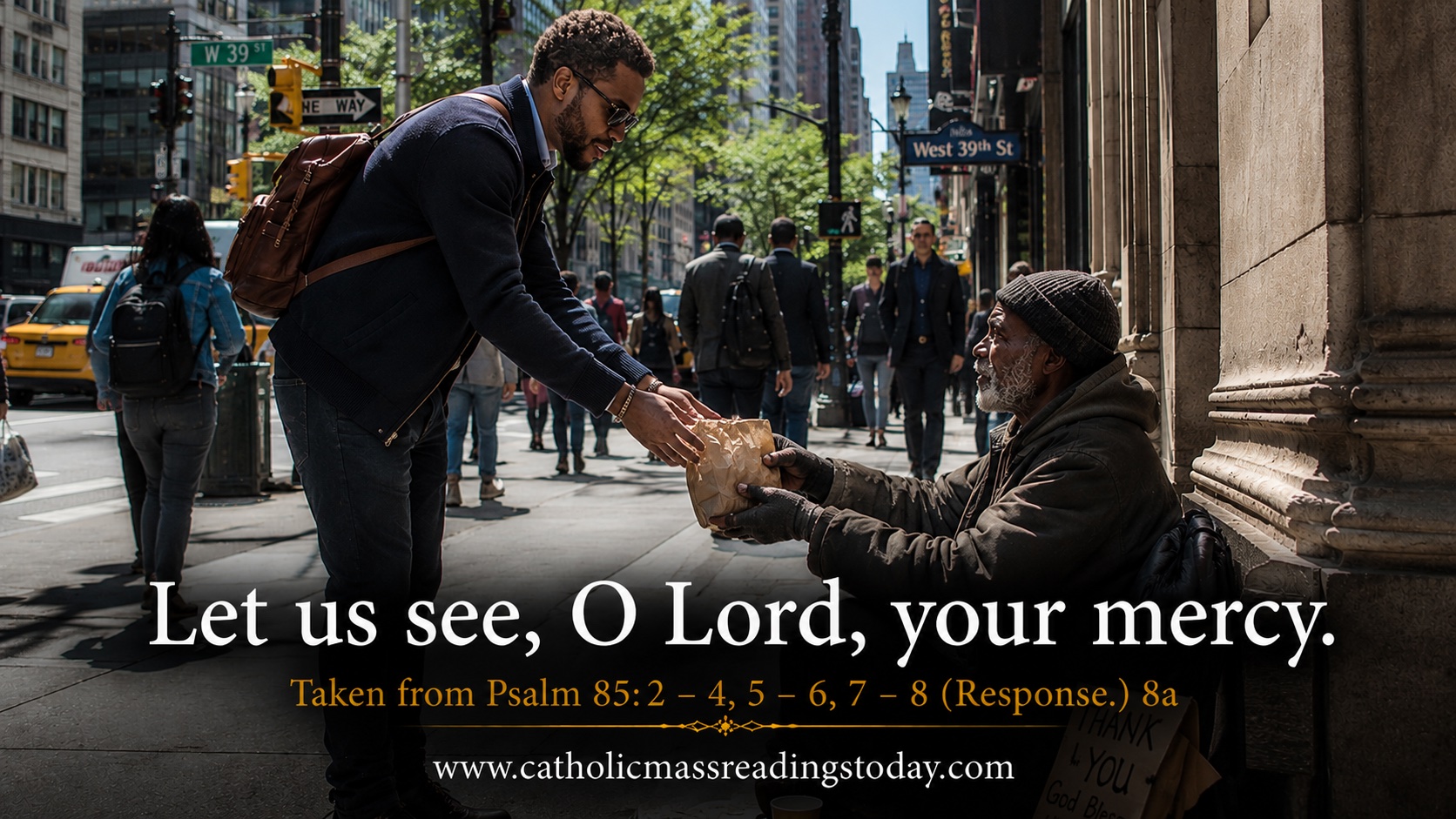 Let us see, O Lord, your mercy