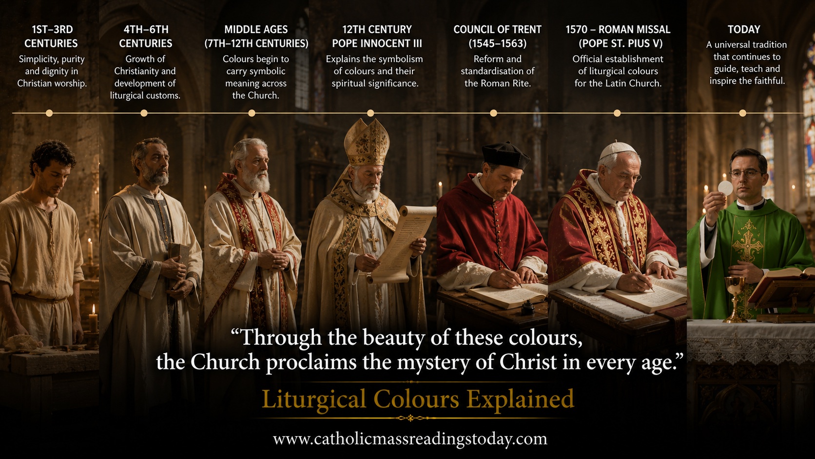 Liturgical Colours Explained