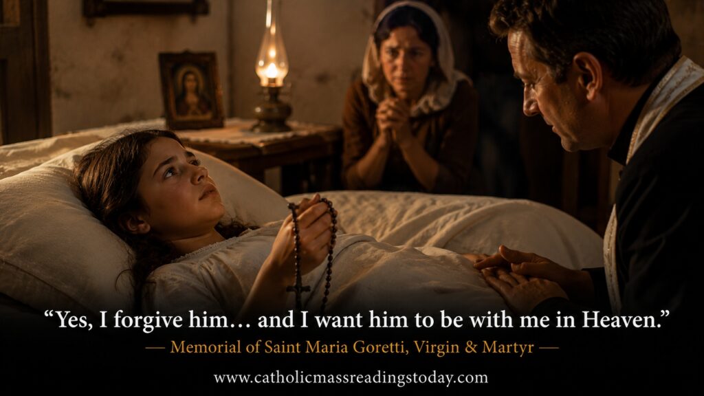 Memorial of Saint Maria Goretti Prayerful Devotion