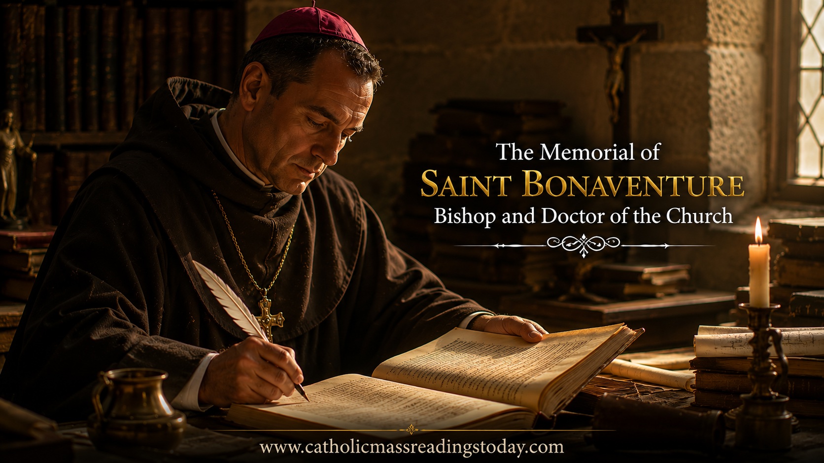 The Memorial of Saint Bonaventure, Bishop and Doctor of the Church