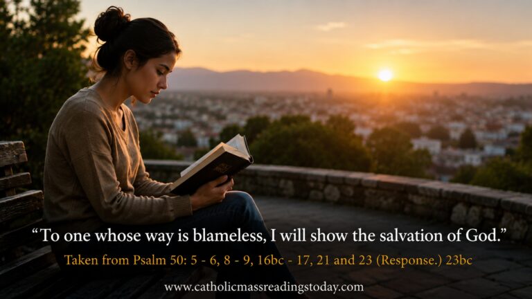 To one whose way is blameless, I will show the salvation of God