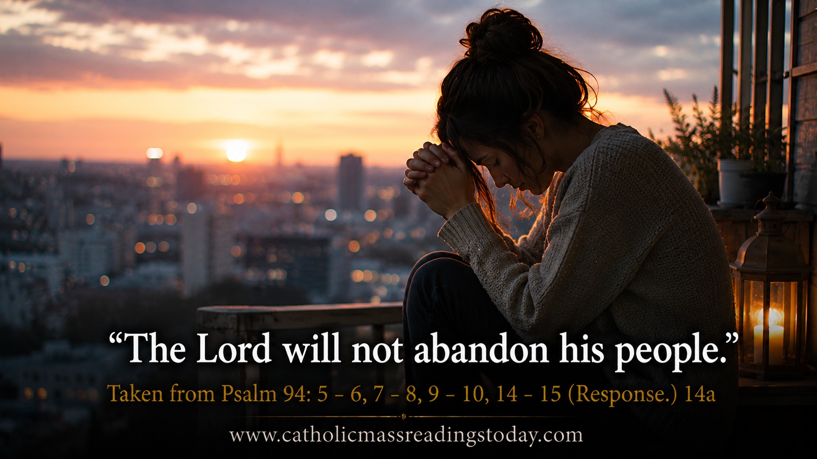 The Lord will not abandon his people