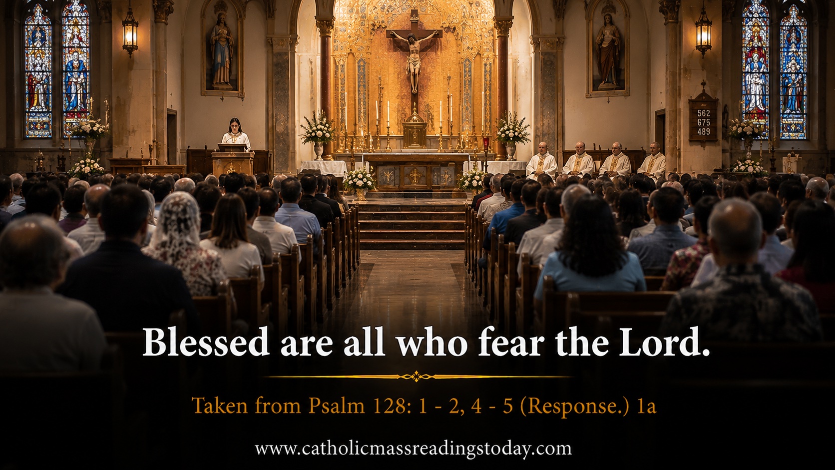 Blessed are all who fear the Lord