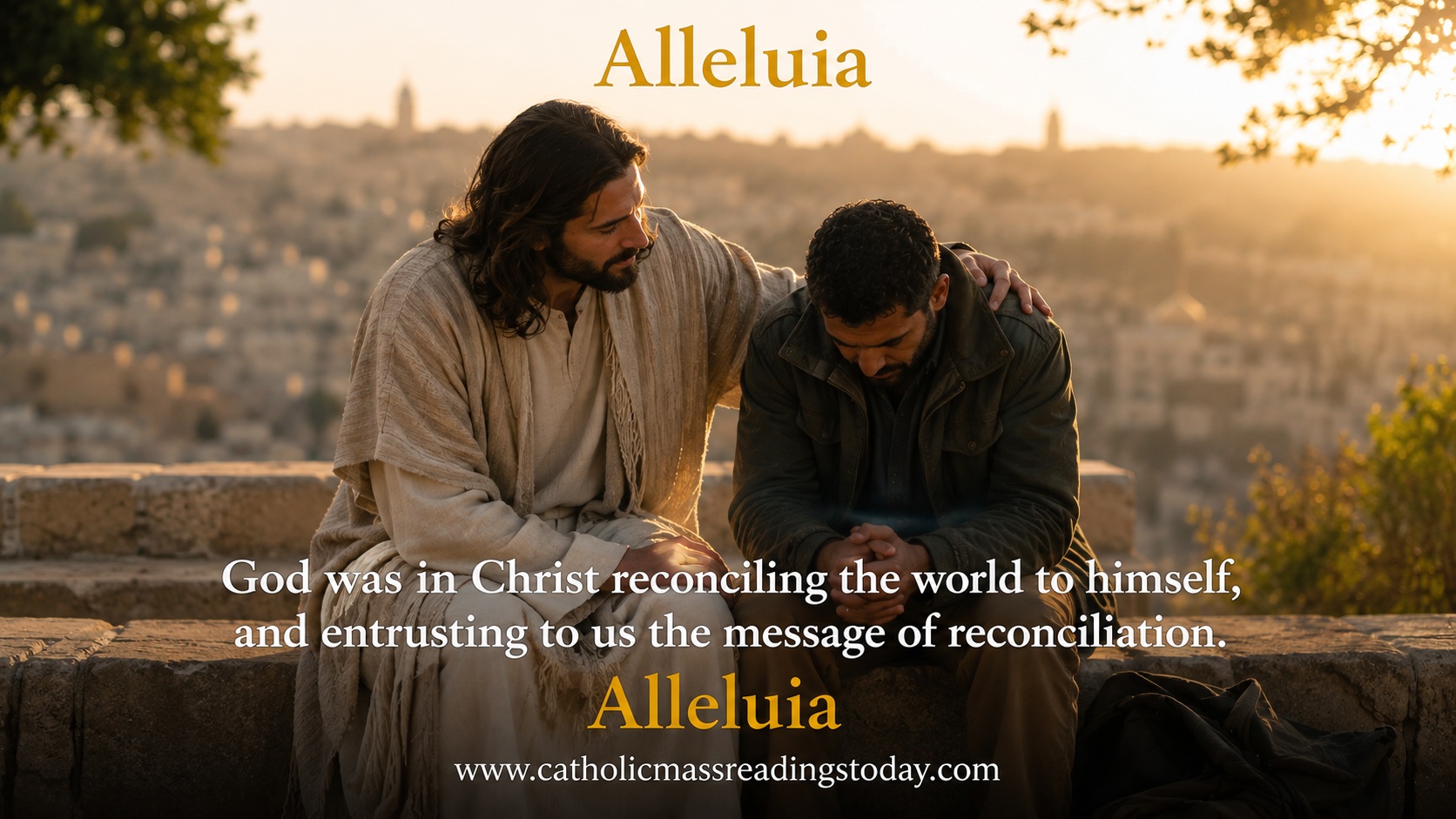 God was in Christ reconciling the world to himself