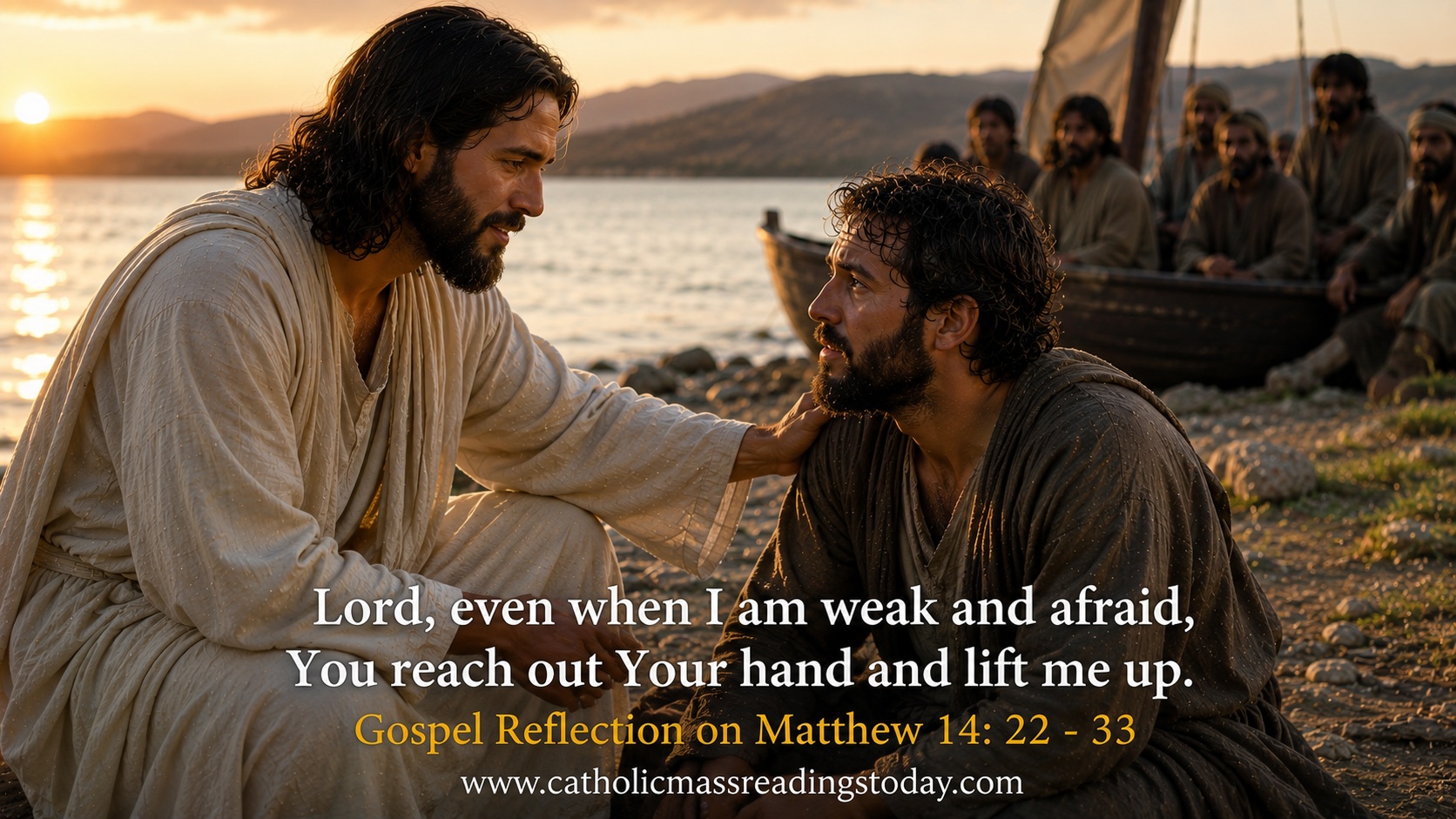 Gospel Reflection on Matthew 14:22 - 33