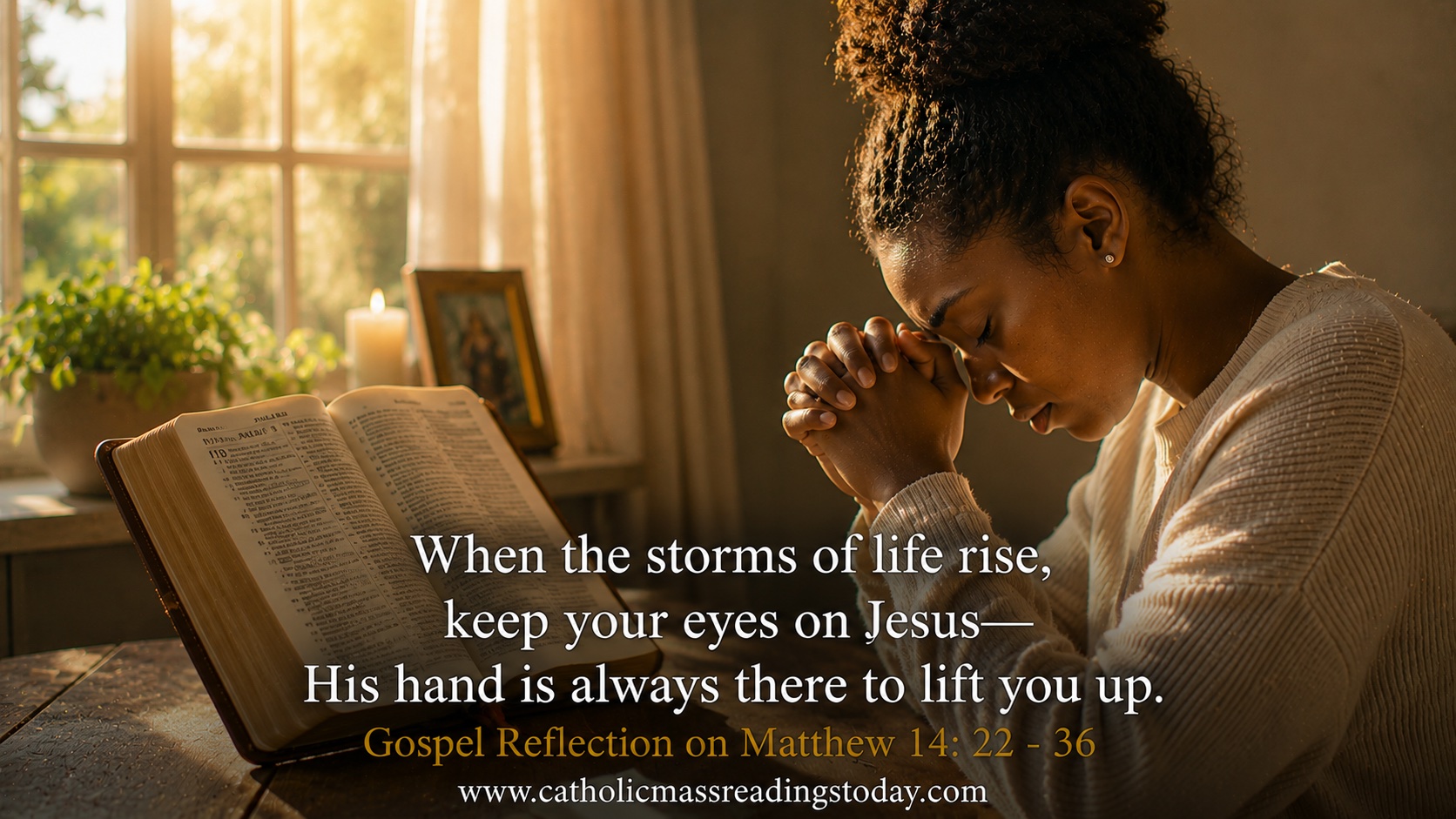 Gospel Reflection on Matthew 14:22 - 36
