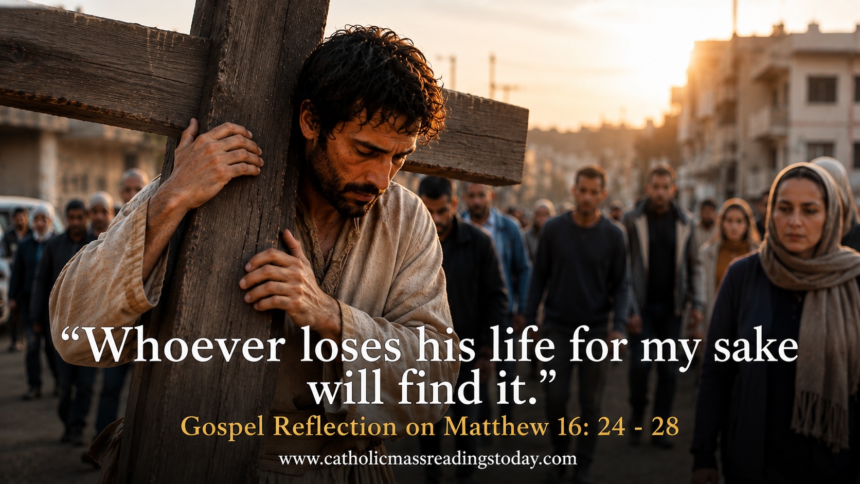Gospel Reflection on Matthew 16:24 - 28