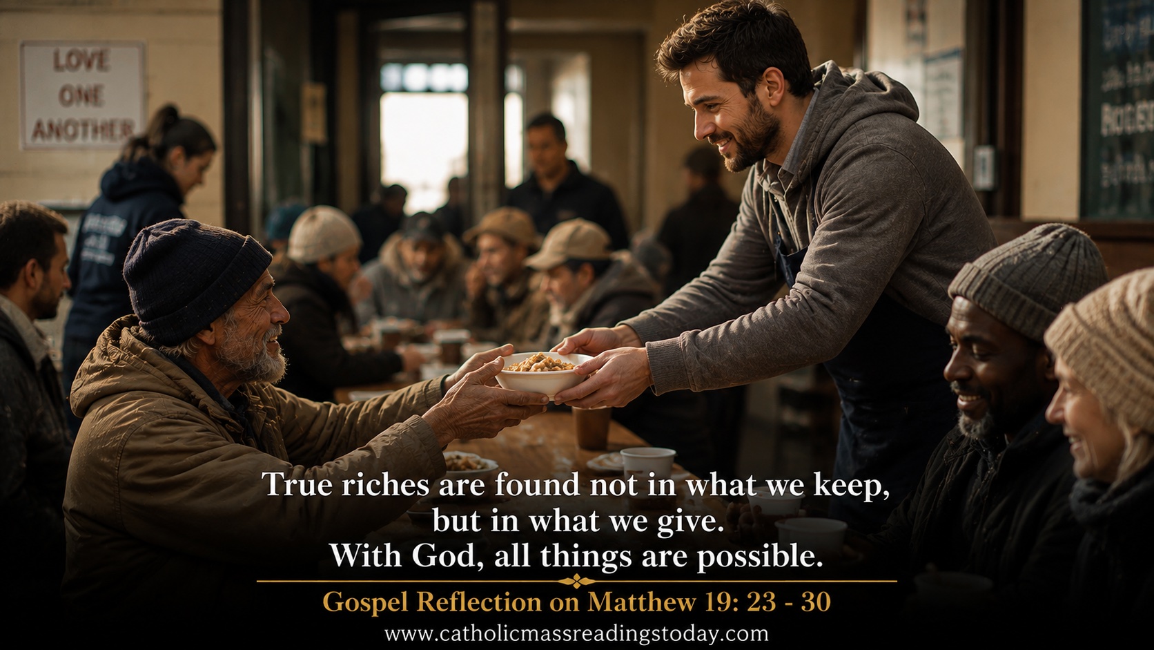 Gospel Reflection on Matthew 19:23 - 30