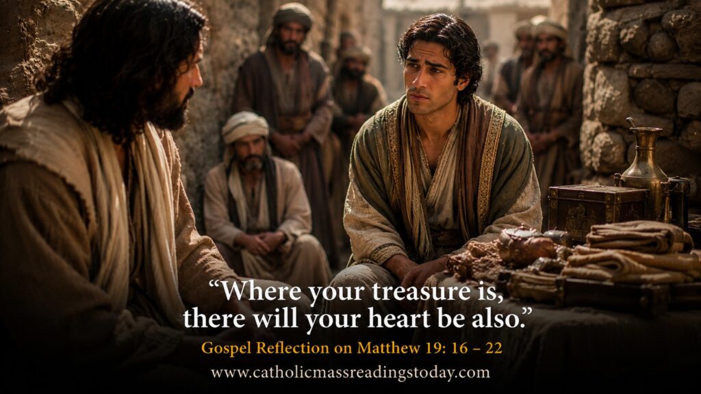 Gospel Reflection on Matthew 19:16 - 22