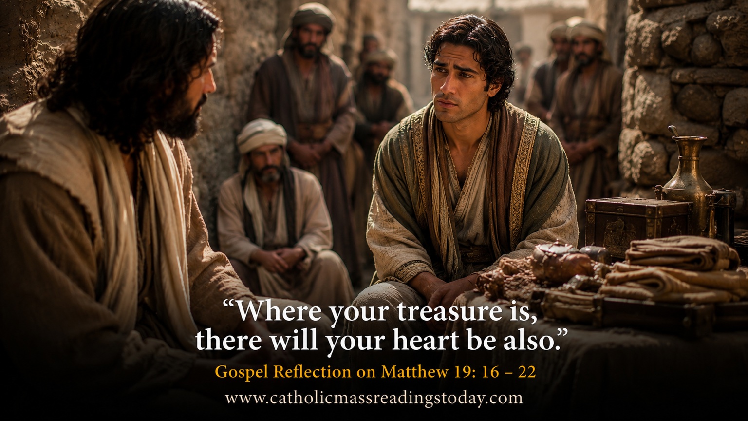 Gospel Reflection on Matthew 19:16 - 22