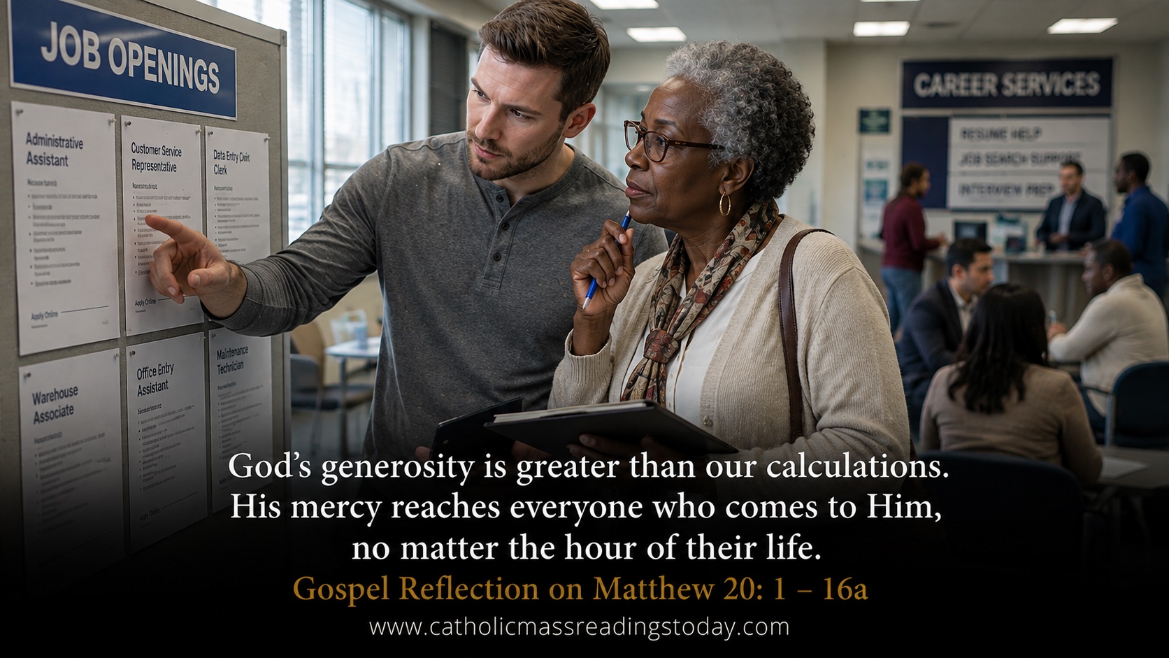 Gospel Reflection on Matthew 20:1 - 16a