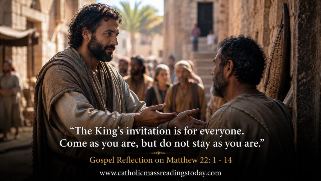 Gospel Reflection on Matthew 22:1 - 14