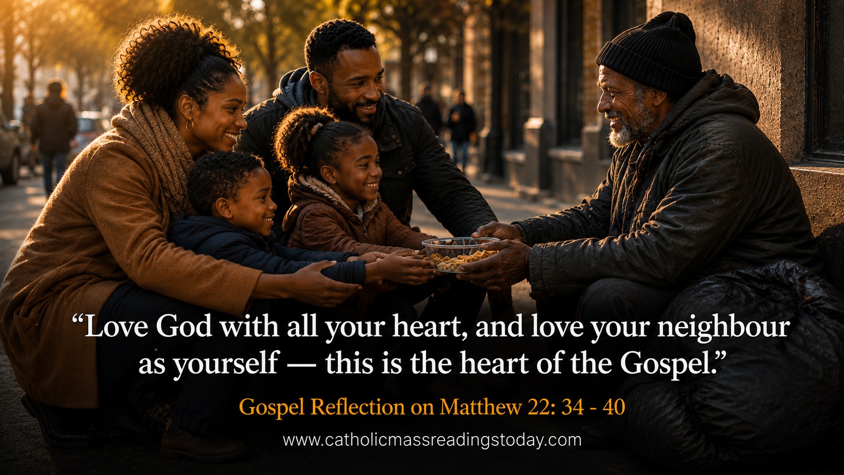 Gospel Reflection on Matthew 22:34 - 40