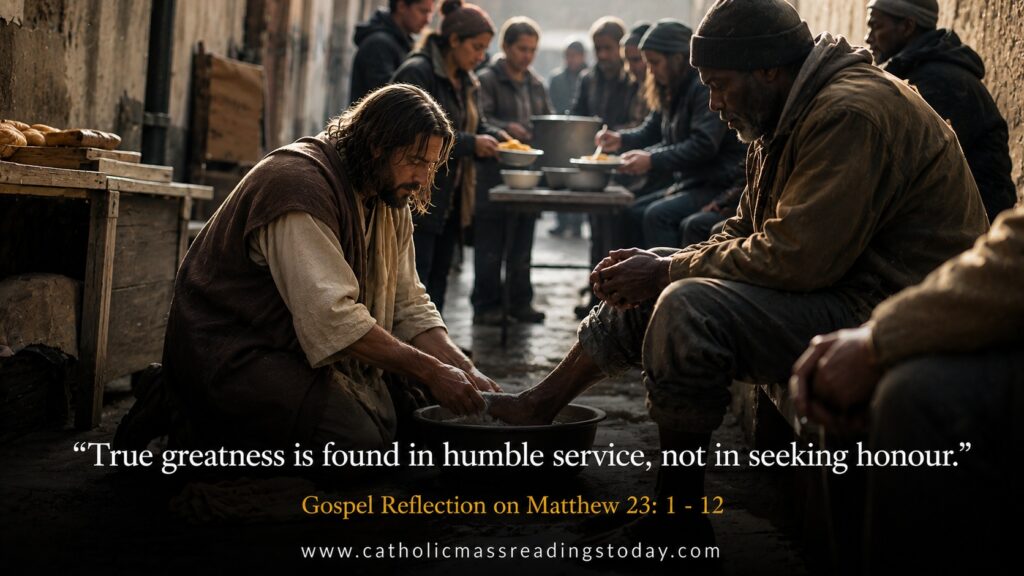 Gospel Reflection on Matthew 23:1 - 12