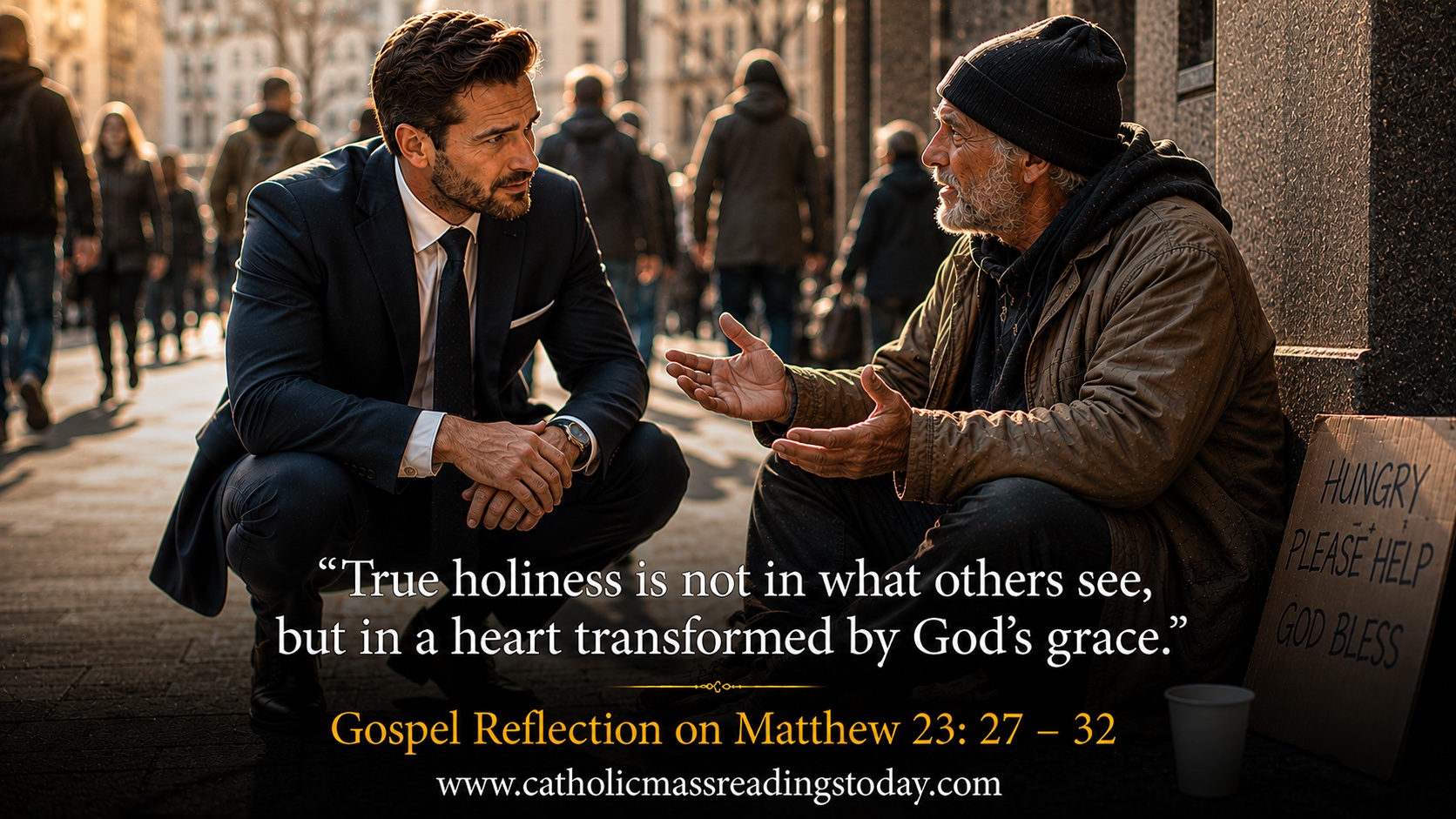Gospel Reflection on Matthew 23:27 - 32