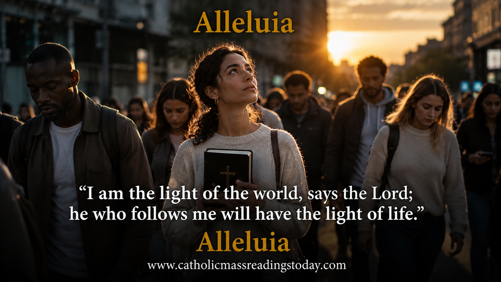 I am the light of the world, says the Lord