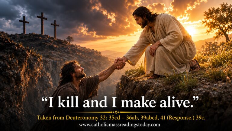 I kill and I make alive