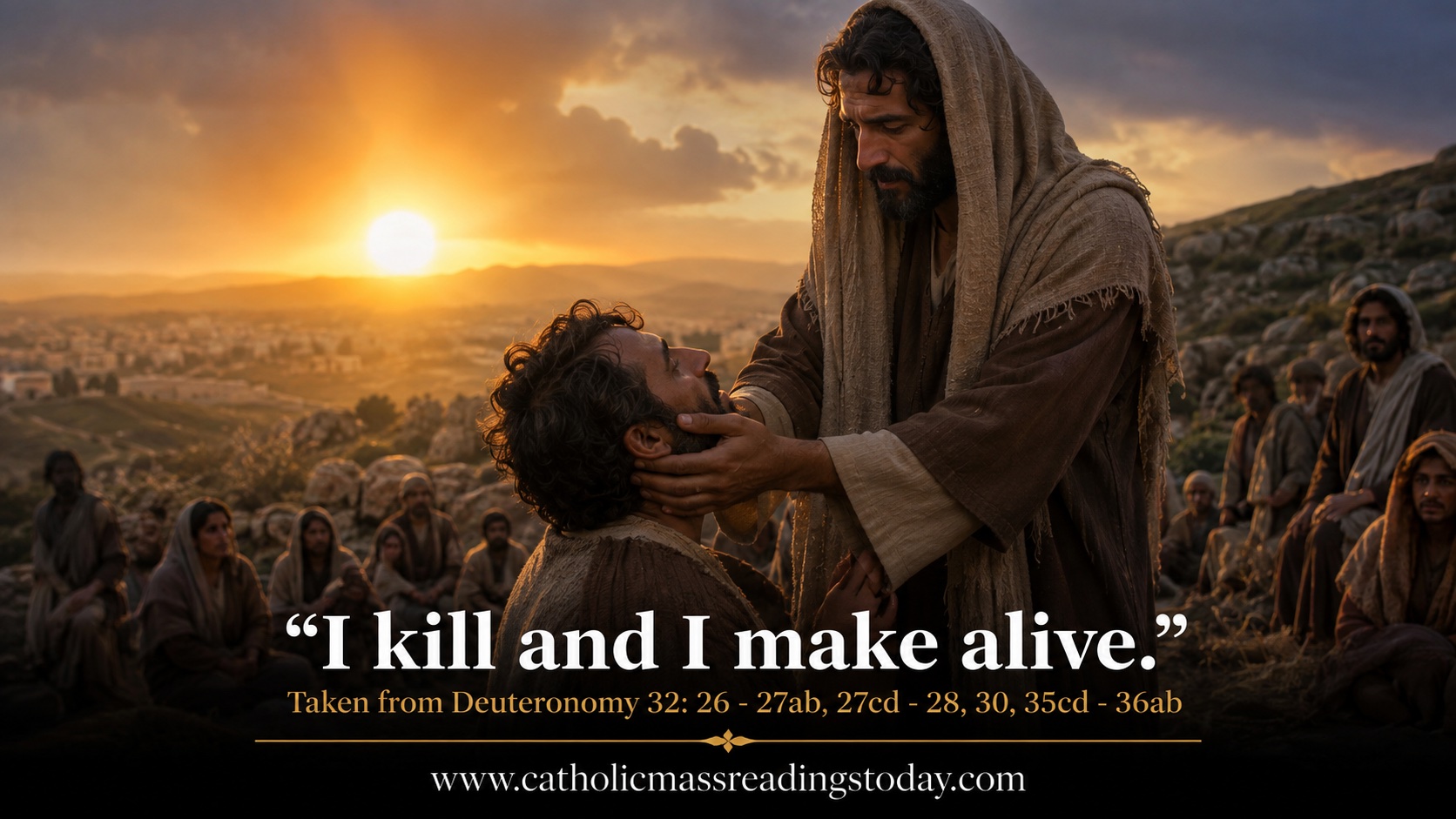 I kill and I make alive