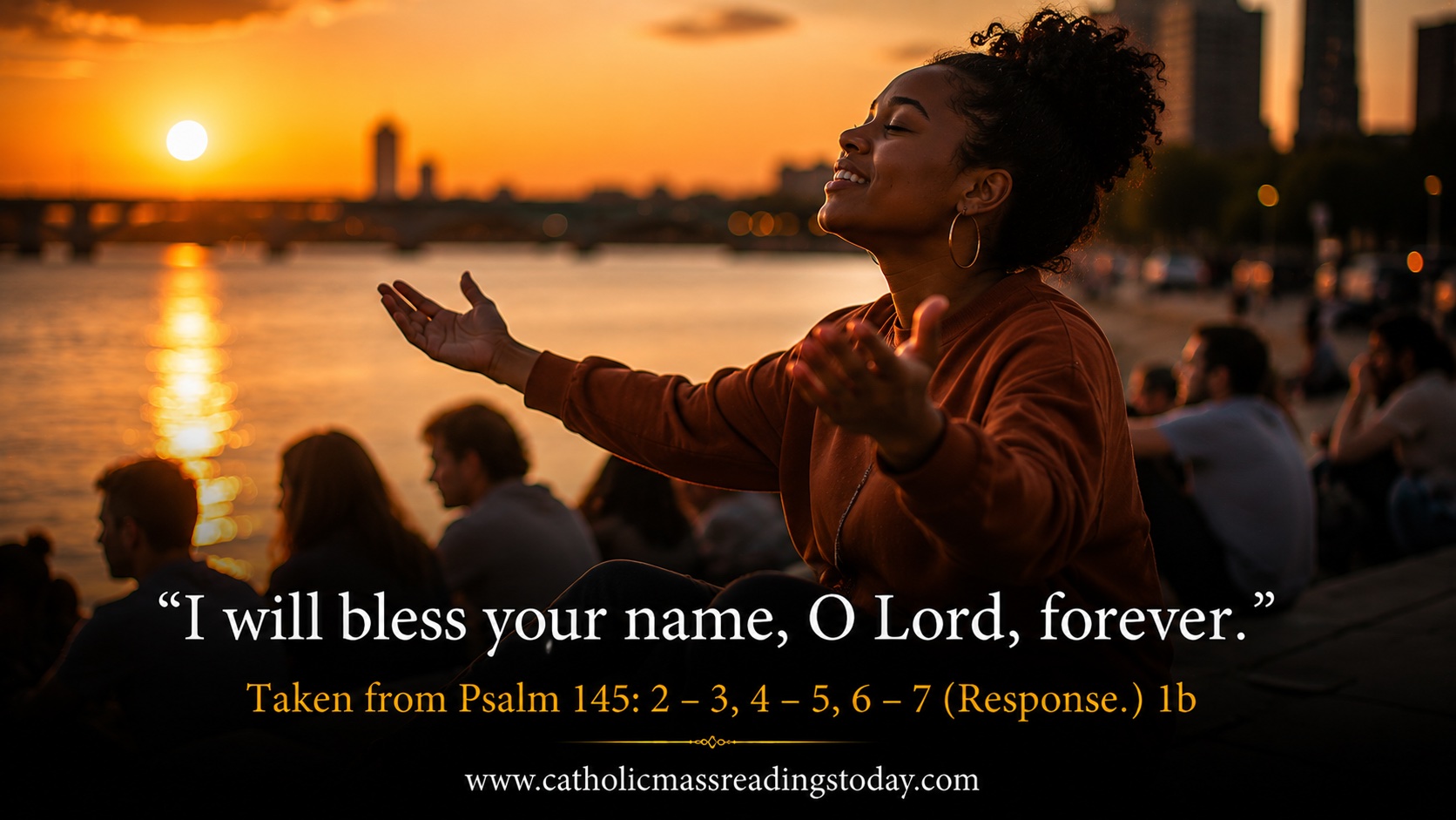 I will bless your name, O Lord, forever